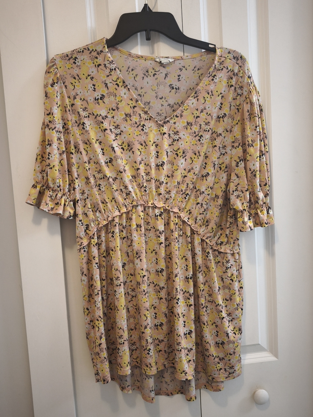 Boutique Floral Babydoll Dress